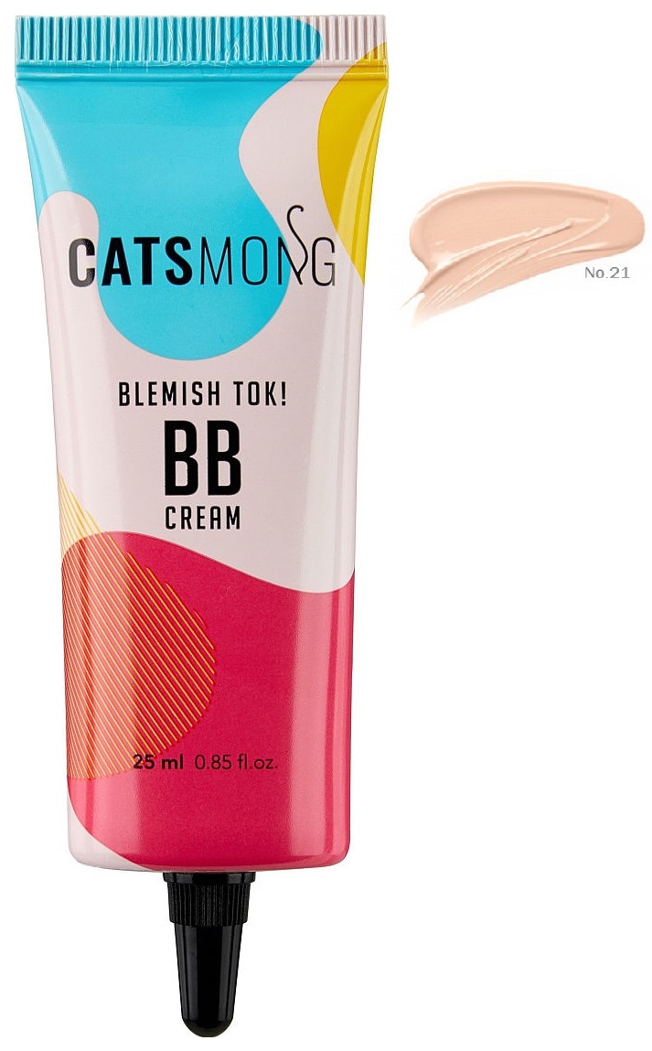

BB средство CATSMONG Blemish Tok BB Cream SPF50+ 21 Светло-бежевый 25 мл