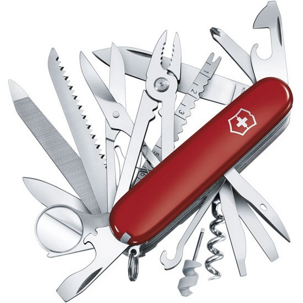 Швейцарский нож красный Victorinox SwissChamp 16795 20500₽