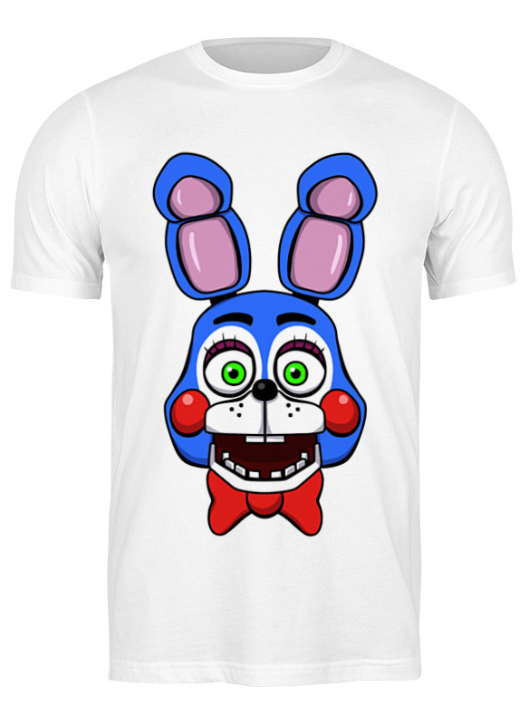 

Футболка мужская Printio Toy bonnie (пять ночей у фредди) белая 2XL, Белый, Toy bonnie (пять ночей у фредди)