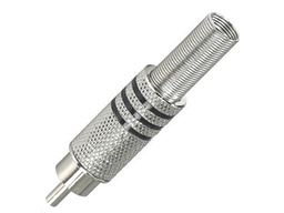 

Разъем RCA (Папа) QteX SK002-RP-Z-RED