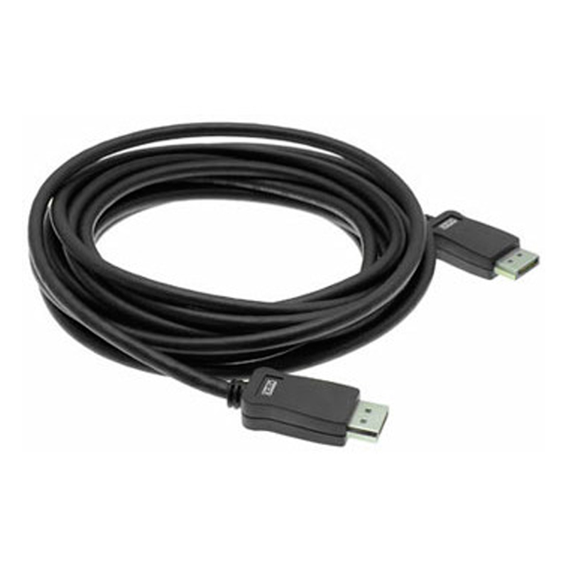 Кабель QteX DisplayPort - DisplayPort вилка-вилка 1м (TC-DSP-1) черный