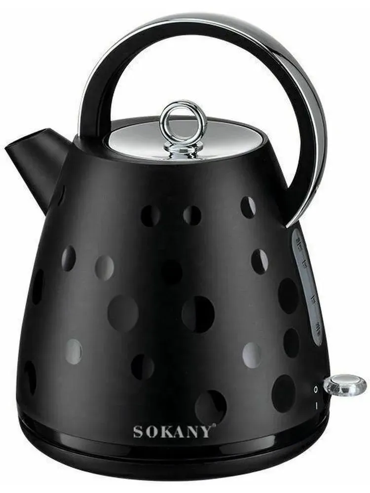 

Чайник электрический Sokany SK-1033 1.7 л черный, SK-1033