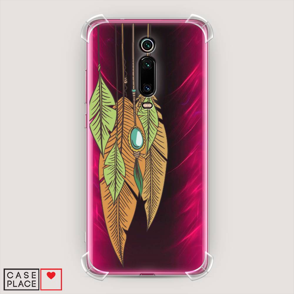 

Чехол Awog на Xiaomi Redmi K20/K20 Pro/Mi 9T/9T Pro "Оберег перья", Разноцветный, 35851-1