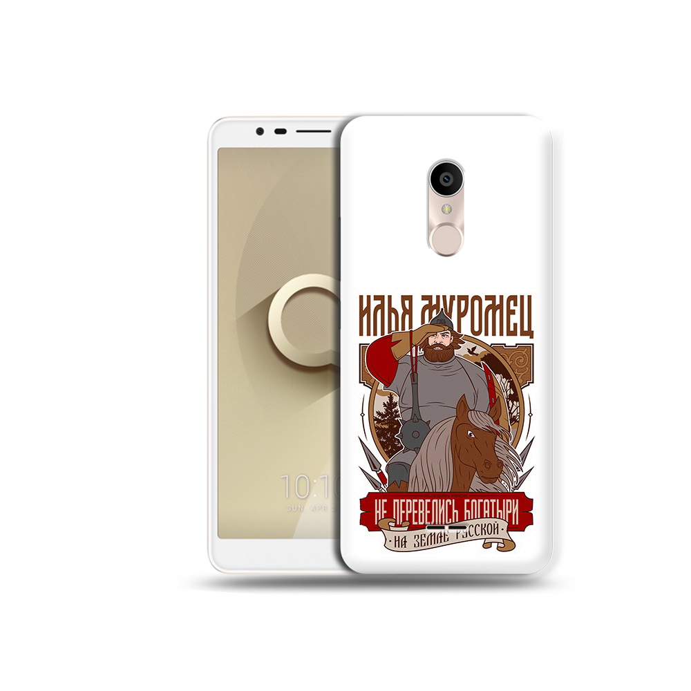 

Чехол MyPads Tocco для Alcatel 3C 5026D Илья Муромец, Прозрачный, Tocco