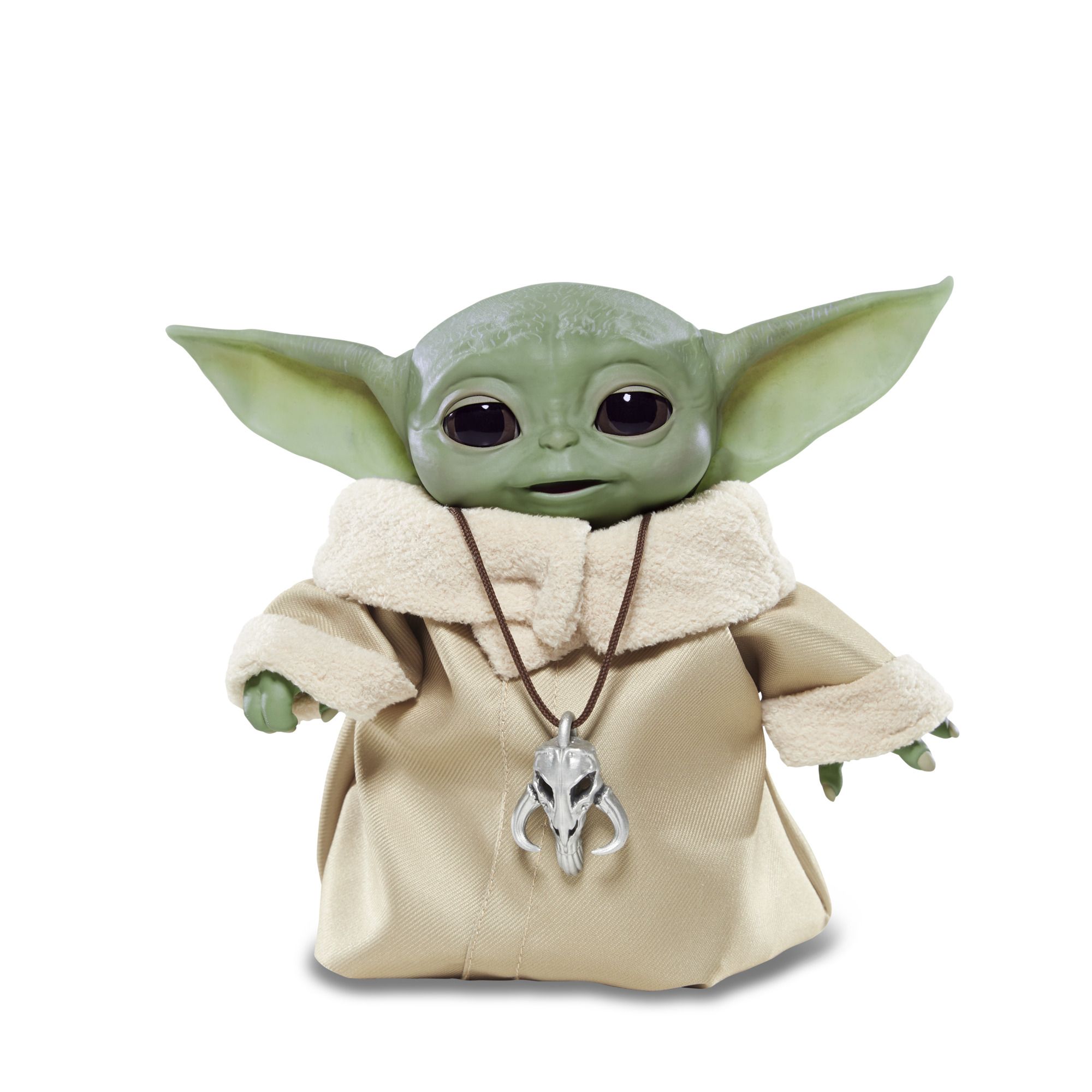 Интерактивная игрушка Baby Yoda Grogu Animatronic Йода Грогу Аниматроник мягкая игрушка la laland йода грогу мандалорец звездные войны зеленый 35 см