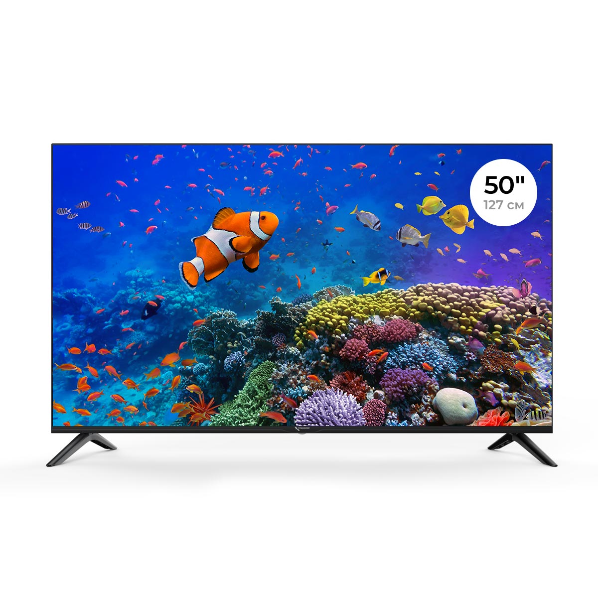 

Телевизор Триколор H50U5500SA, 50"(127 см), UHD 4K, Черный, H50U5500SA