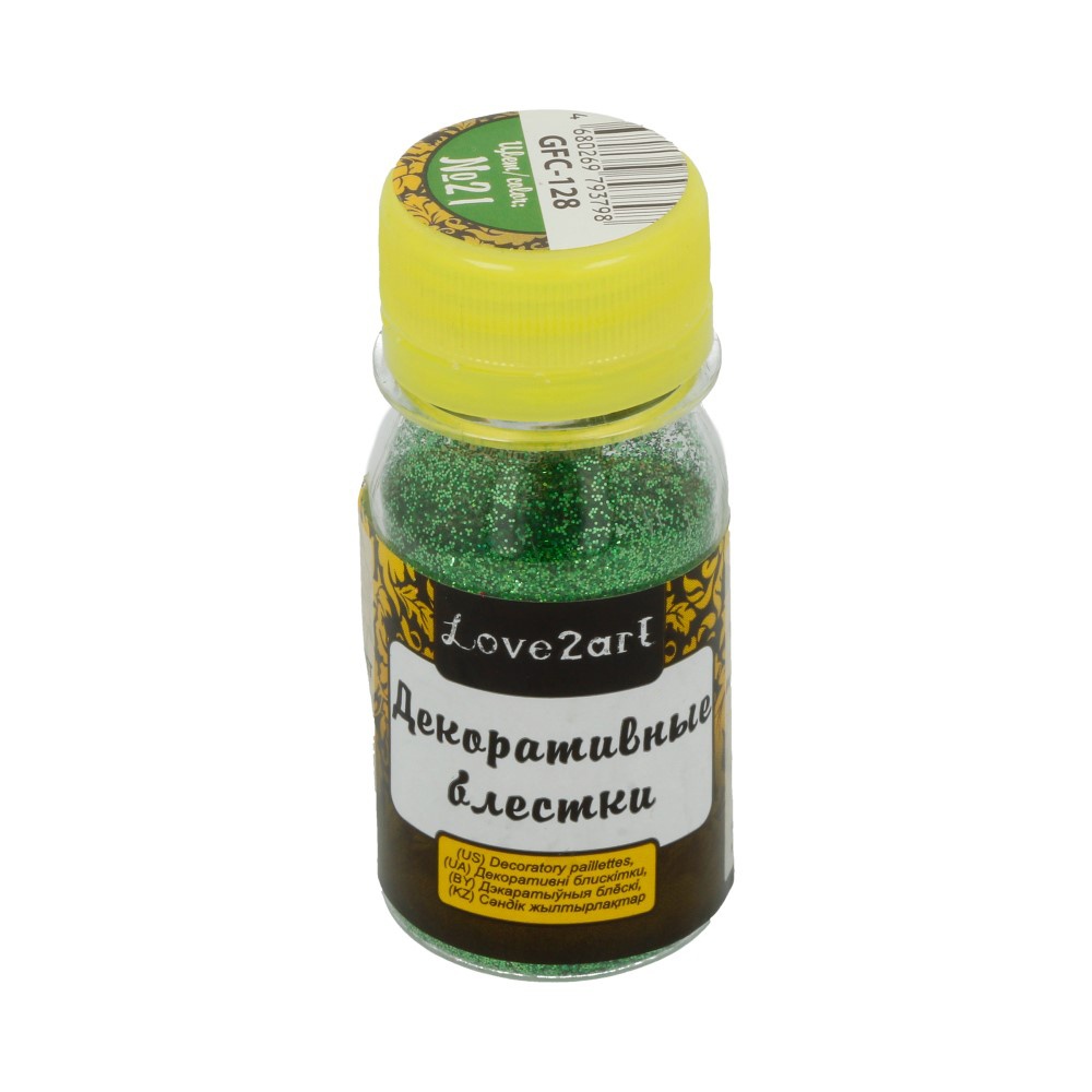 

Love2art 02 мм 4х20 г №21 изумрудный, Зеленый, 0,2 мм, 4х20 г, №21 изумрудный