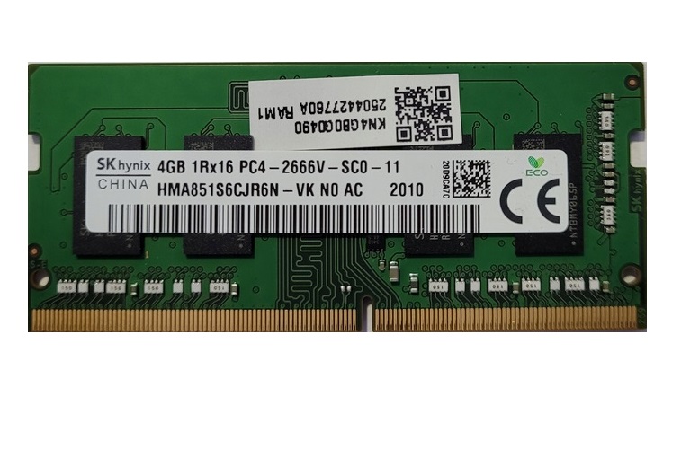 

Оперативная память Hynix HMA851S6CJR6N-VK DDR4 4GB