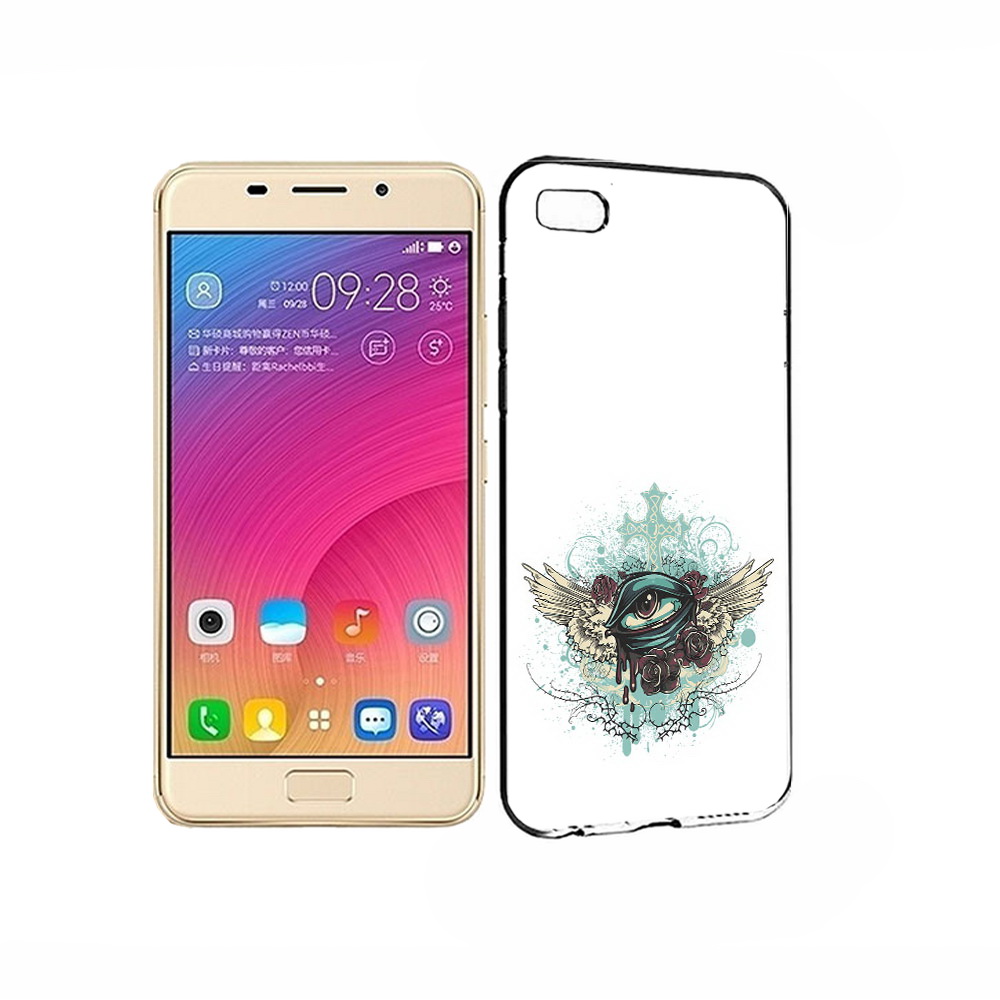 

Чехол MyPads Tocco для Asus ZenFone 3S Max плачущий глаз с крыльями, Прозрачный, Tocco