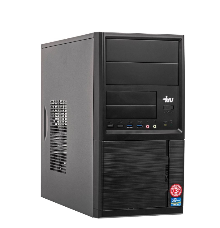 

Системный блок iRU Home 120 Black, Home 120