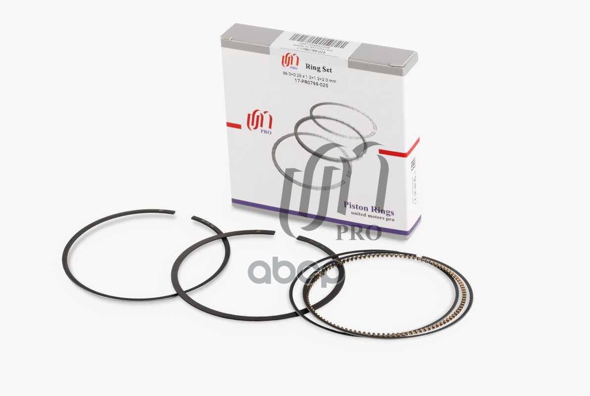 

КОЛЬЦА ПОРШНЕВЫЕ HYUNDAIKIA G4KD D86.00.25 1.2-1 1шт