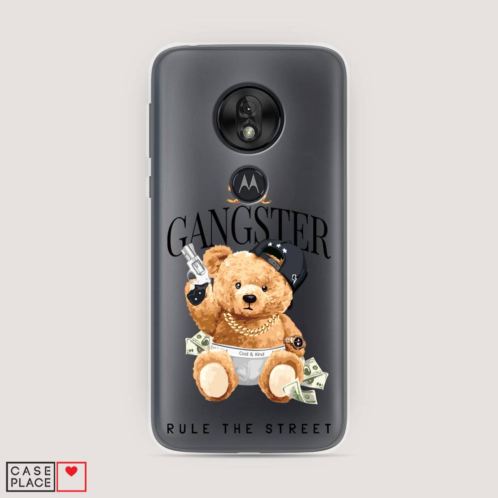 

Чехол на Motorola Moto G7 Play "The Gangster", Бежевый;серый;черный, 241250-6