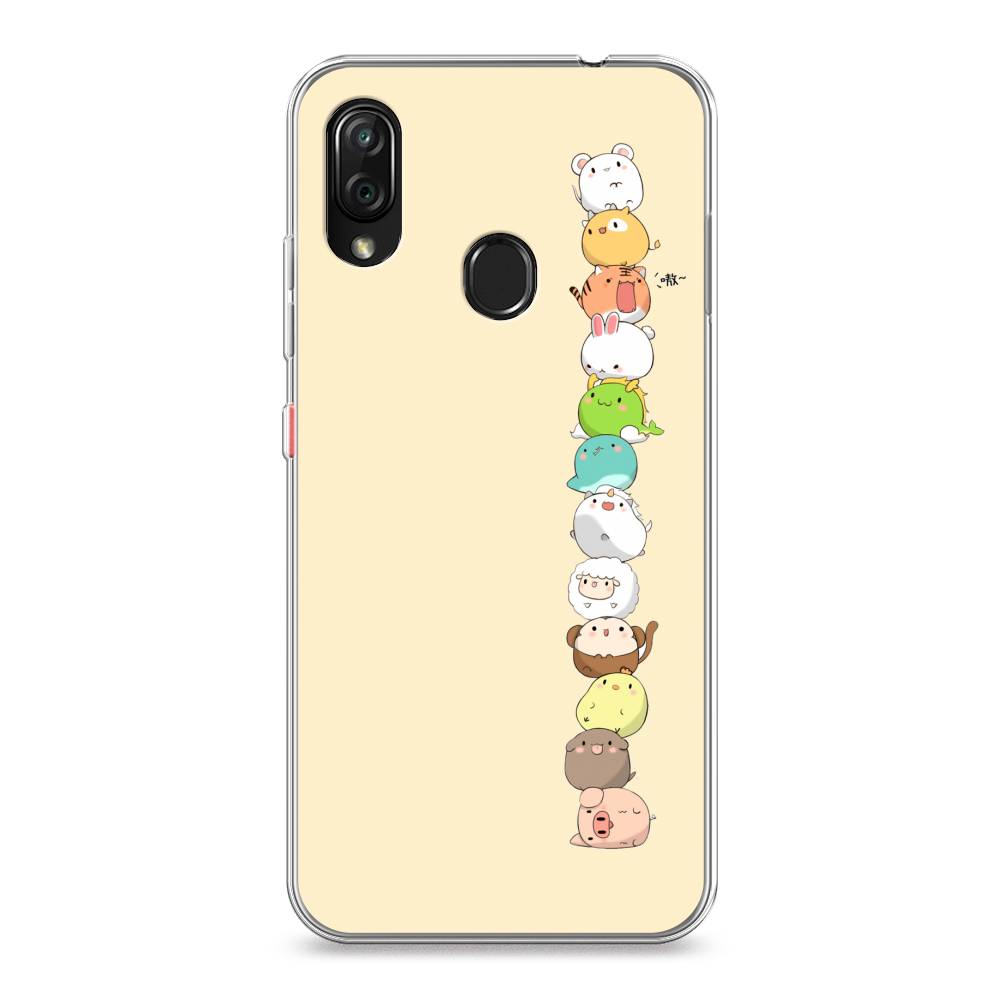 

Чехол Awog на ZTE Blade V10 Vita / ЗТЕ Блэйд V10 Vita "Питомцы Чиби", Разноцветный, 132650-2