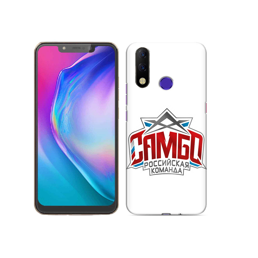 

Чехол MyPads Tocco для Tecno Spark 3 Pro Самбо, Прозрачный, Tocco