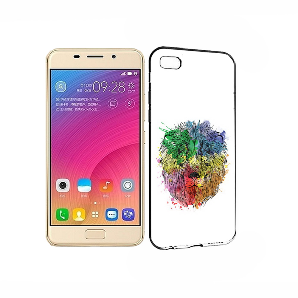 

Чехол MyPads Tocco для Asus ZenFone 3S Max разноцветный гордый лев, Прозрачный, Tocco
