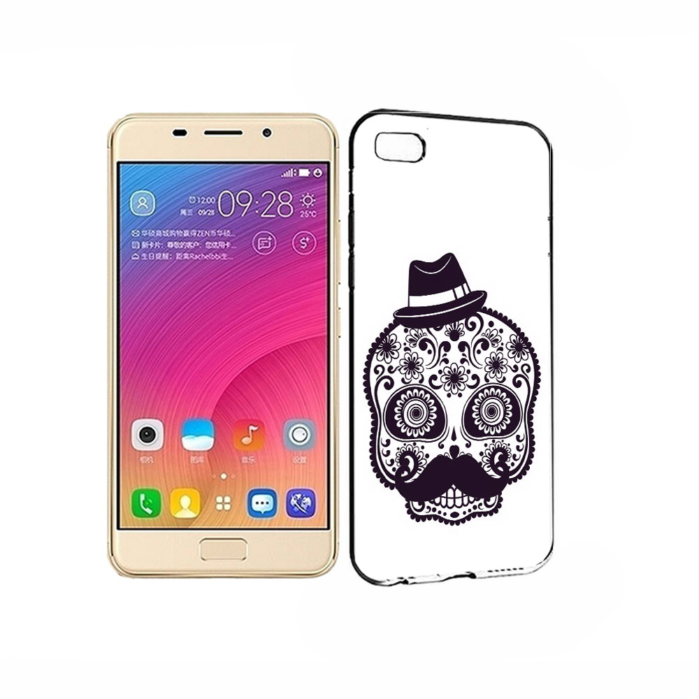

Чехол MyPads Tocco для Asus ZenFone 3S Max разрисованный скелет, Прозрачный, Tocco