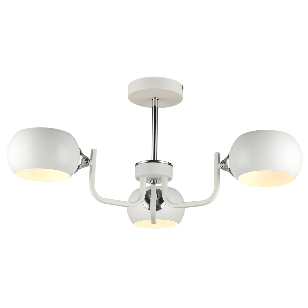

Люстра IMEX потолочная 3x60Вт E14 MD.4914-3-S WH+CH