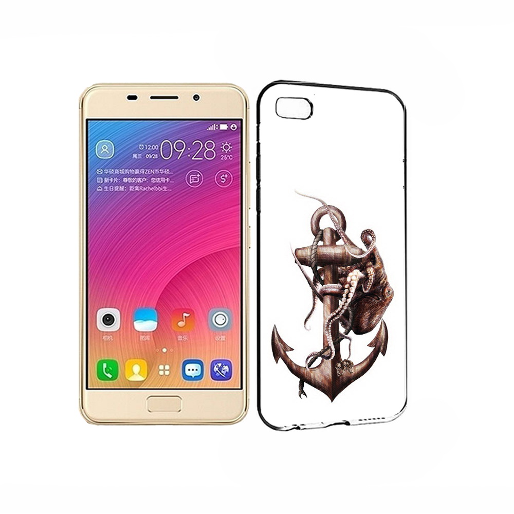 

Чехол MyPads Tocco для Asus ZenFone 3S Max ржавый якорь, Прозрачный, Tocco