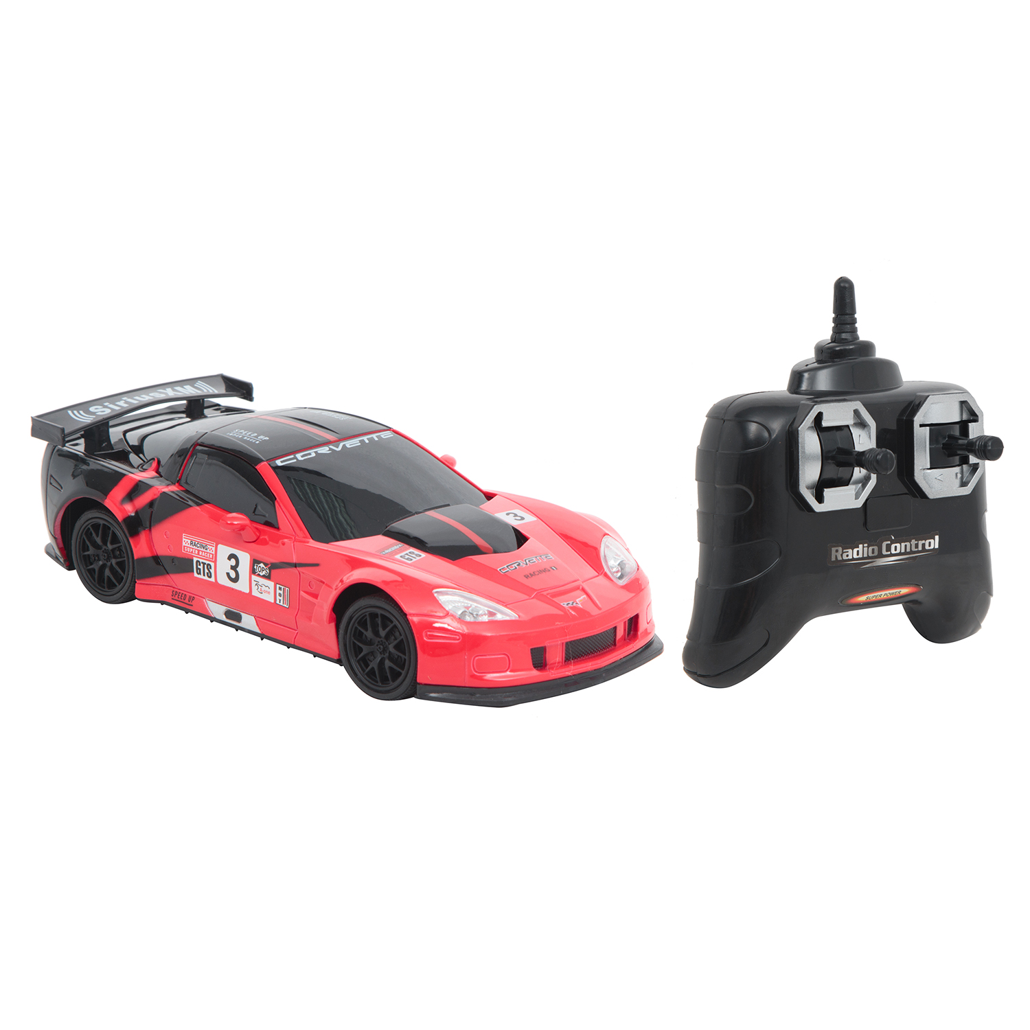 

Машина на радиоуправлении Maxi Car Vip Line Chevrolet Corvette R, 1:24, красный