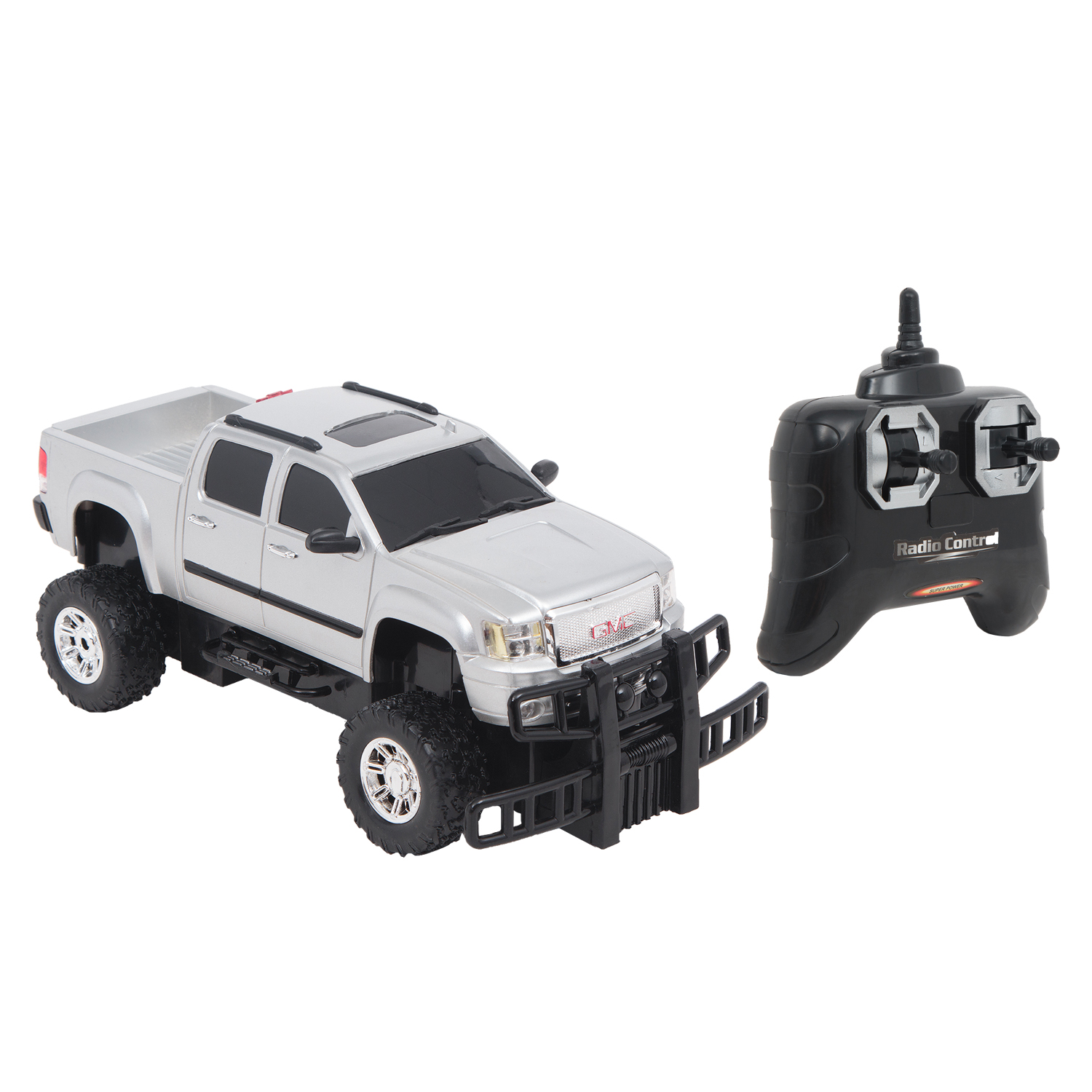 

Машина на радиоуправлении Maxi Car Vip Line GMC Sierra 1500 Series, 1:24, серый