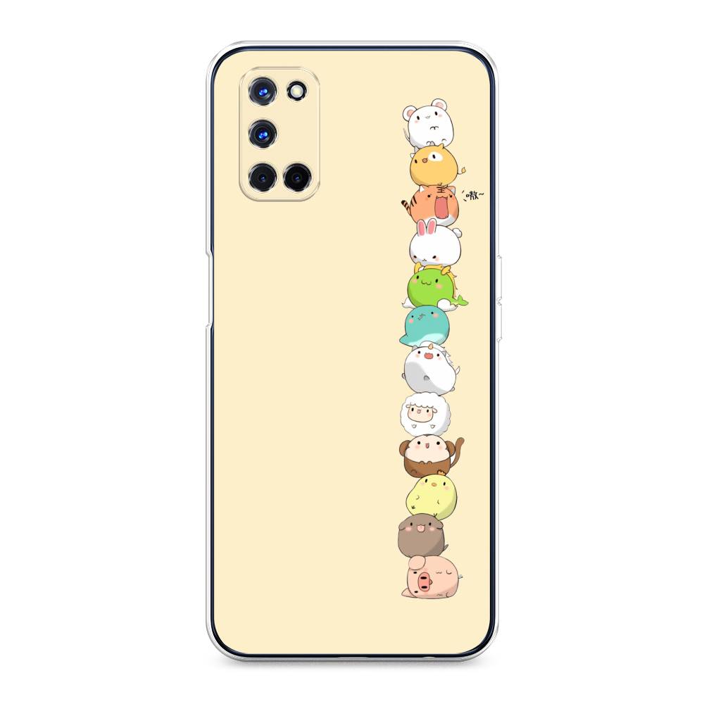 

Чехол Awog на Oppo A52 "Питомцы Чиби", Разноцветный, 253150-2