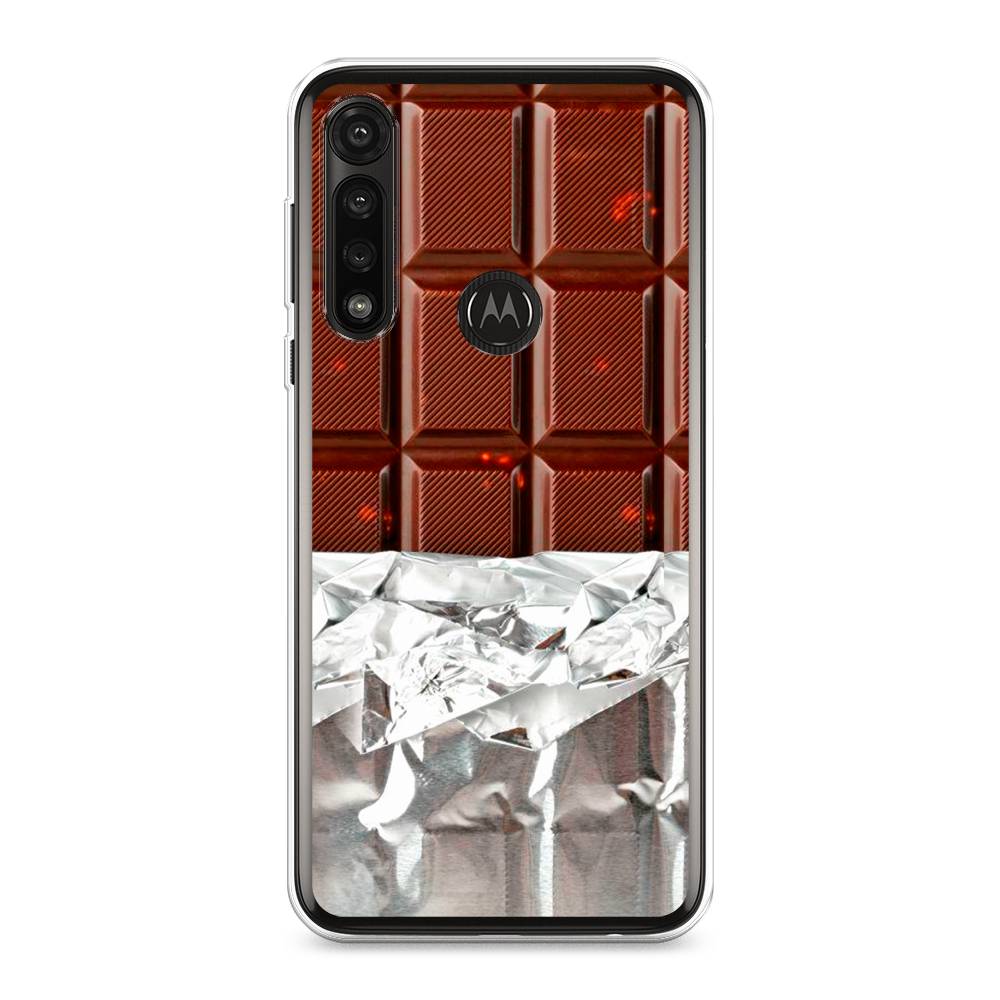 

Чехол на Motorola Moto G Power 2020 "Шоколад в обертке", Коричневый, 242650-6