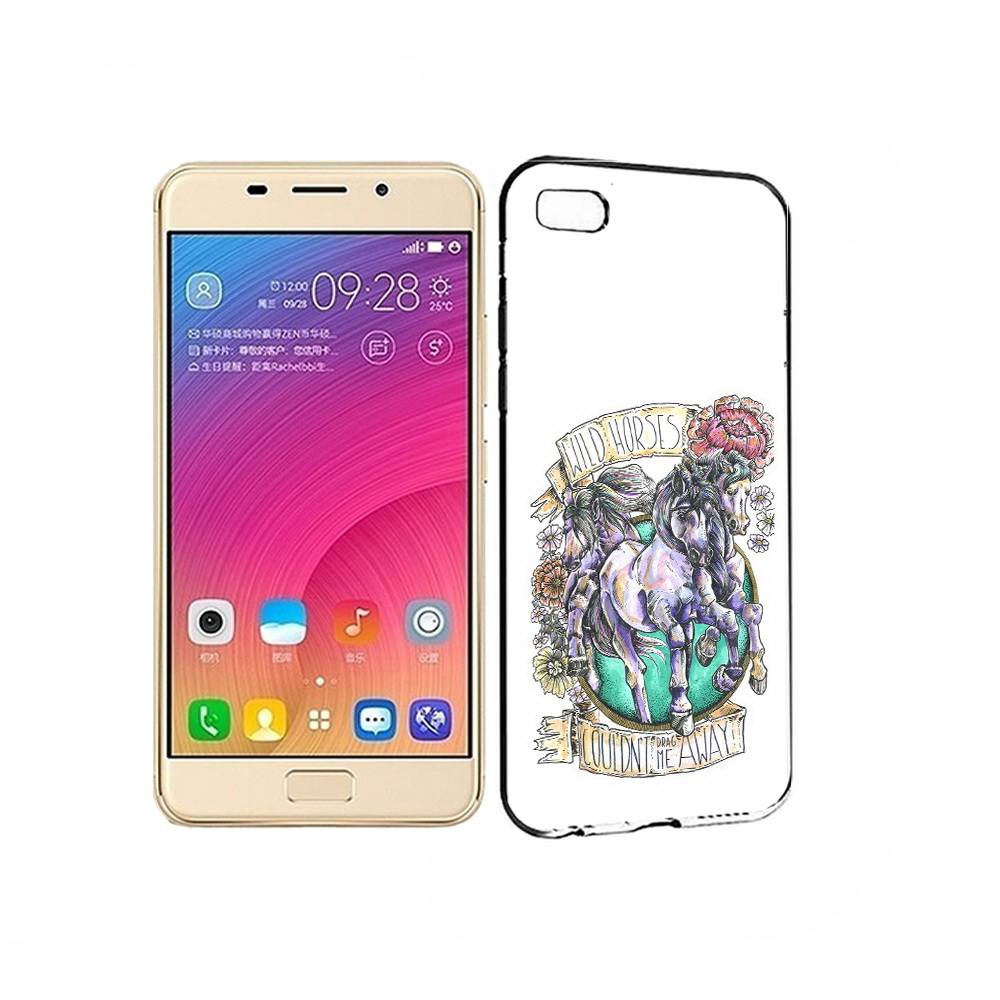 

Чехол MyPads Tocco для Asus ZenFone 3S Max рисунок коней в цветах, Прозрачный, Tocco
