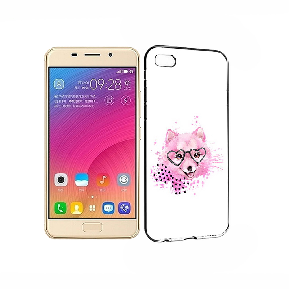 

Чехол MyPads Tocco для Asus ZenFone 3S Max розовый волченок, Прозрачный, Tocco