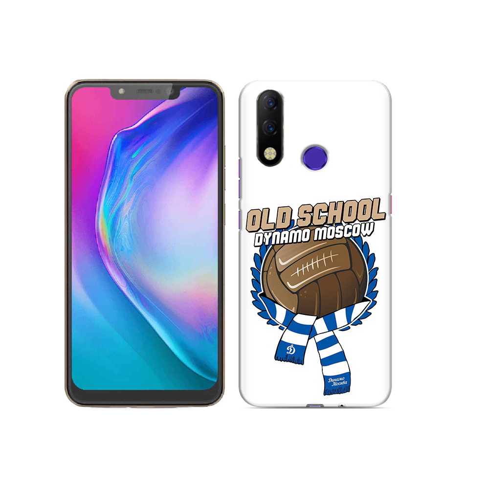 

Чехол MyPads Tocco для Tecno Spark 3 Pro ФК Динамо олд скул, Прозрачный, Tocco