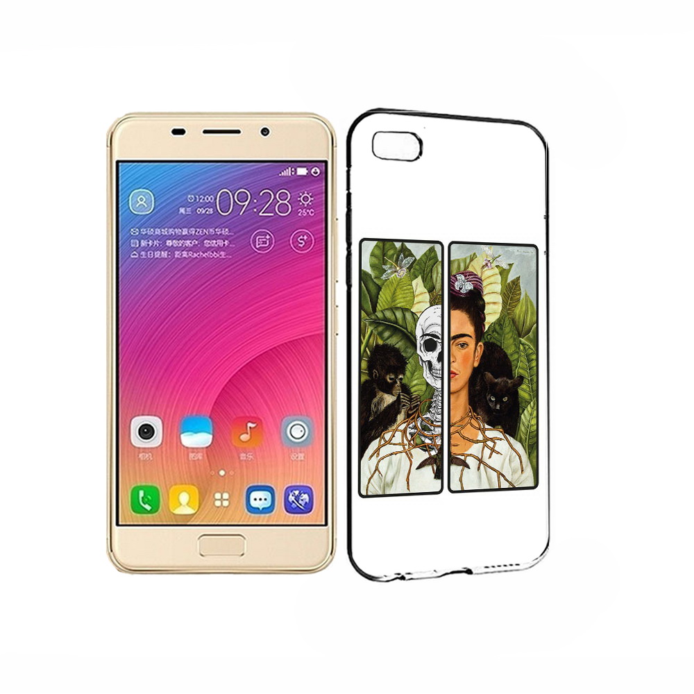 

Чехол MyPads Tocco для Asus ZenFone 3S Max сдвоенная картинка девушка скелет, Прозрачный, Tocco