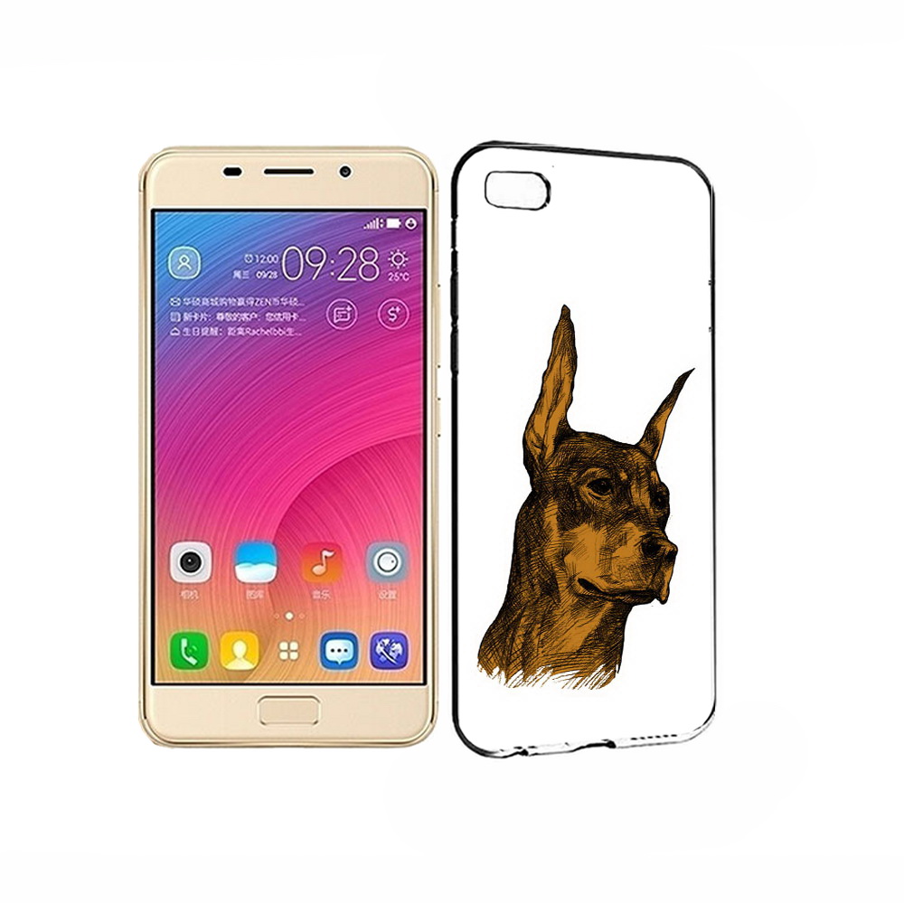 

Чехол MyPads Tocco для Asus ZenFone 3S Max скетч доберман, Прозрачный, Tocco