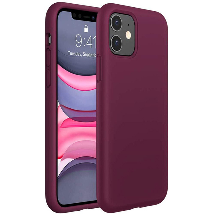 

Чехол силиконовый для iPhone 11 6.1" Full case series спелый баклажан, Apple iPhone 11