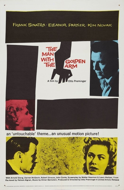 

Постер к фильму "Человек с золотой рукой" (The Man with the Golden Arm) A1