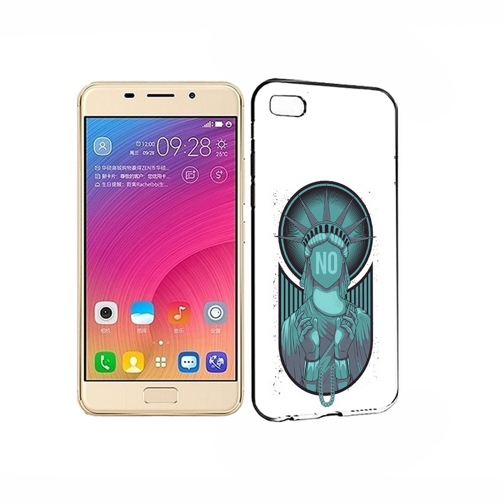 

Чехол MyPads Tocco для Asus ZenFone 3S Max статуя свободы зеленый, Прозрачный, Tocco