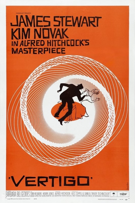 

Постер к фильму "Головокружение" (Vertigo) 50x70 см