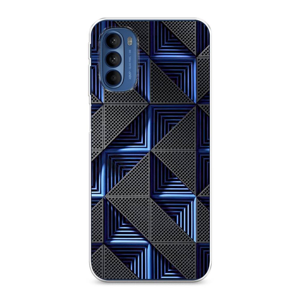 

Чехол на Motorola Moto G31 "IBM", Серый;синий, 242550-3