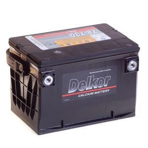 

Аккумулятор Delkor 78-730 70 Ач 730А боковые клеммы