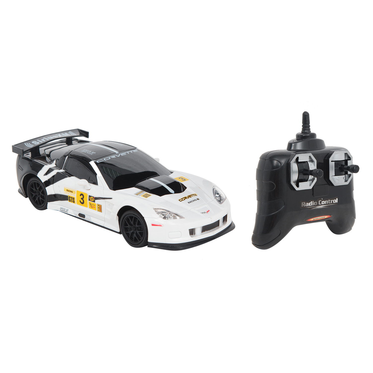 

Машина на радиоуправлении Maxi Car Vip Line Chevrolet Corvette R, 1:24, черный