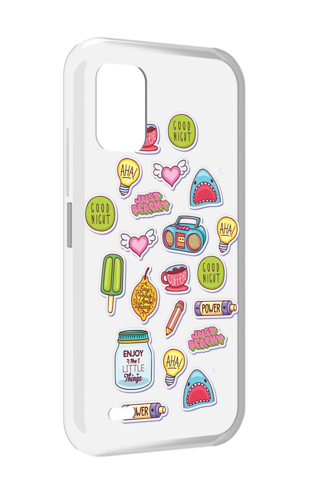 

Чехол MyPads стикер-пак для UMIDIGI Bison GT2 / GT2 Pro, Прозрачный, Tocco