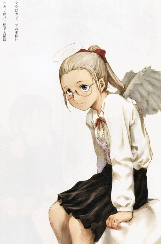 

Постер к аниме "Союз Серокрылых" (Haibane renmei) 50x70 см