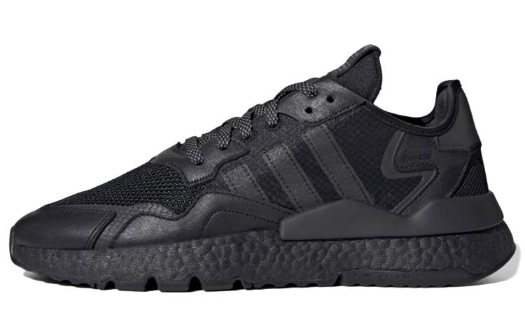 

Кроссовки унисекс Adidas Nite Jogger черные 40 EU, Черный, Nite Jogger