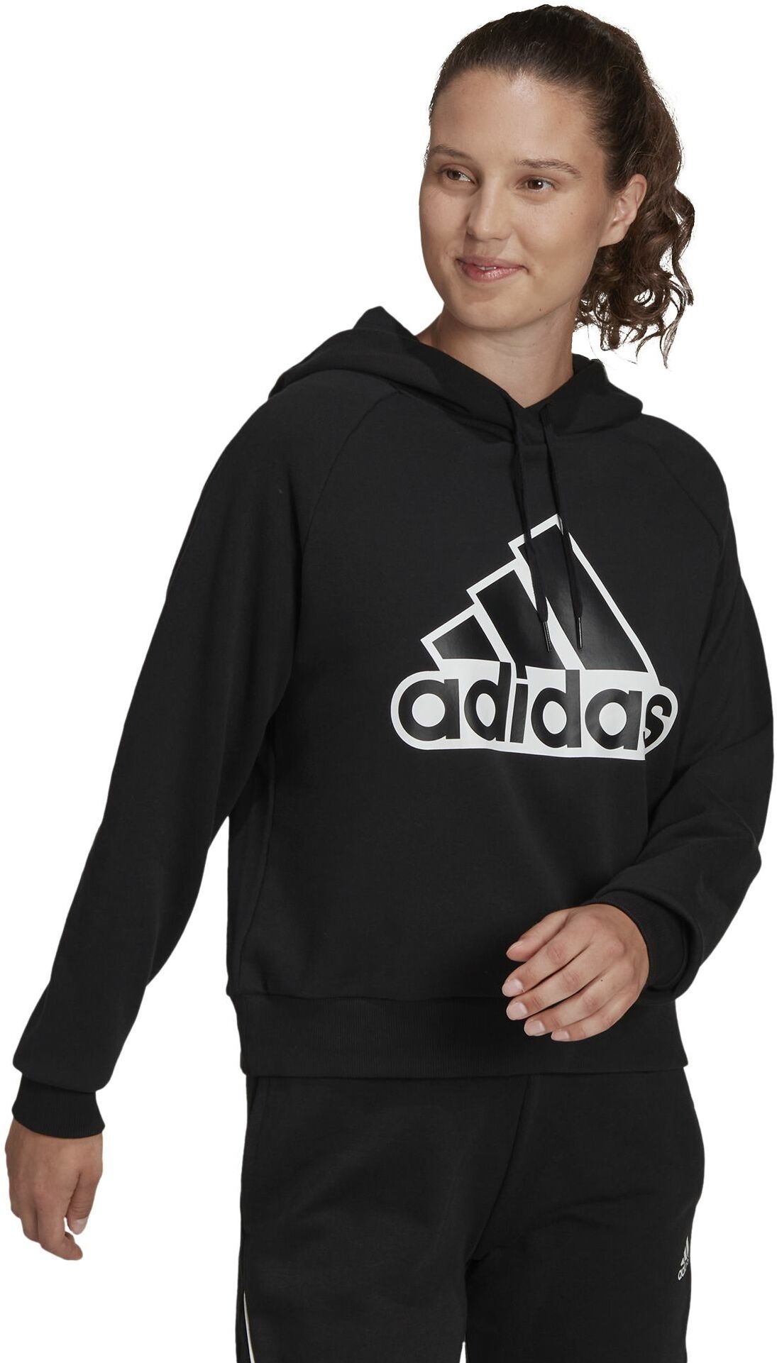 

Толстовка женская Adidas HC9181 черная XL, HC9181