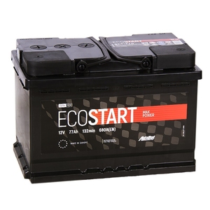 

Аккумулятор Ecostart 77 Ач 680А прямая полярность