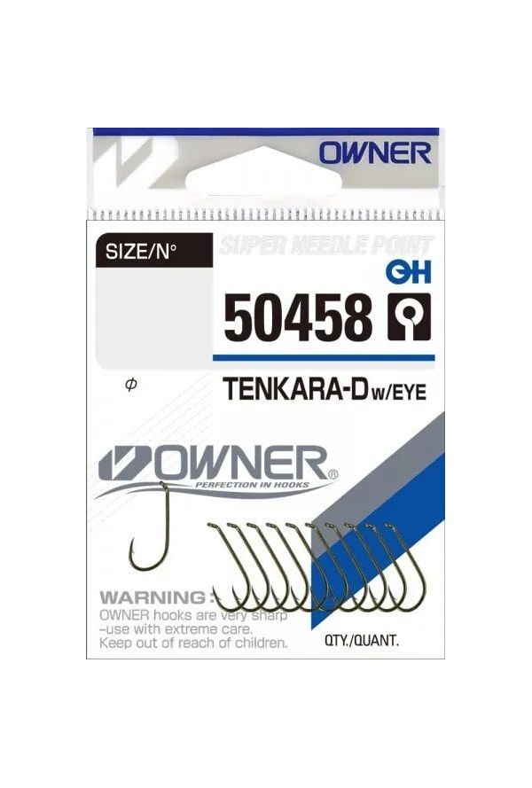 Крючки Owner 50458 № 08 (10шт) Tenkara-D