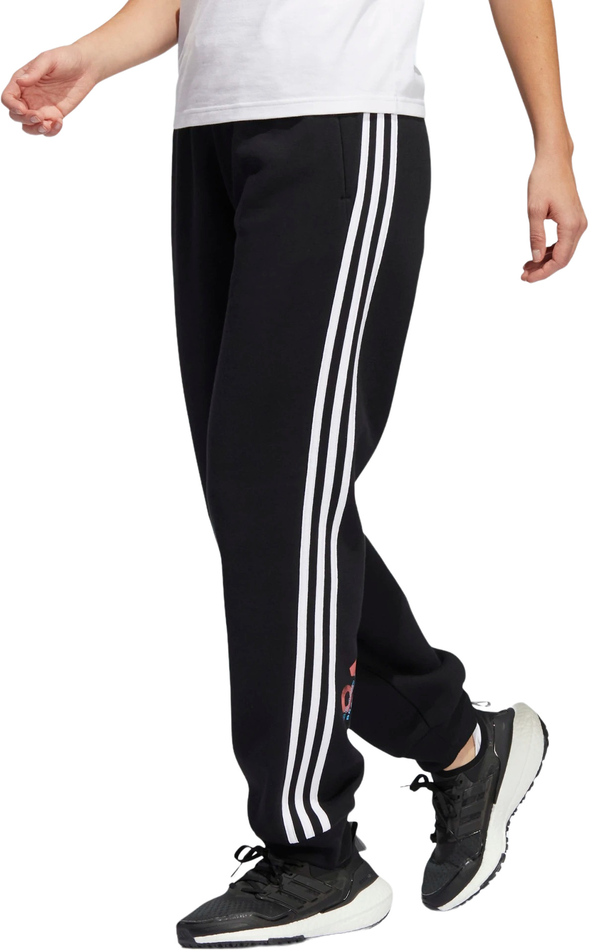 Спортивные брюки женские Adidas H62374 черные XS черный