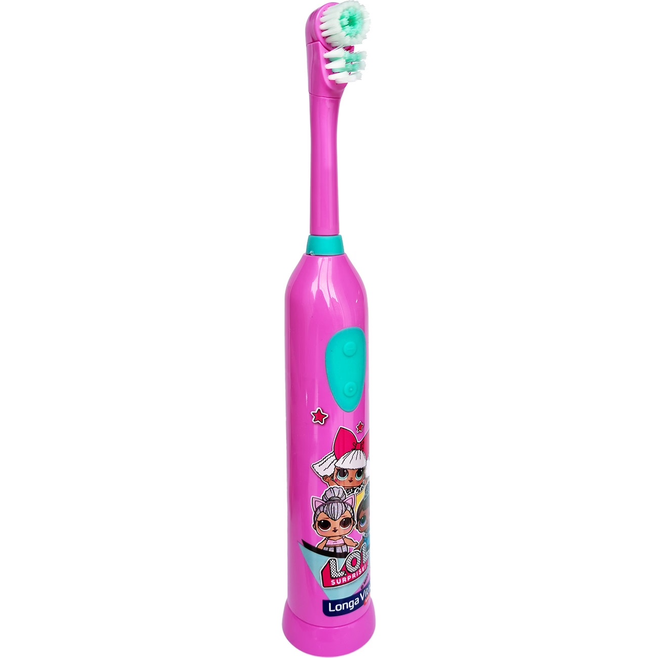 Электрическая зубная щетка LONGA VITA KEK-1 L.O.L. Surprise розовый электрическая зубная щетка bitvae d2 кейс 8 насадок розовый