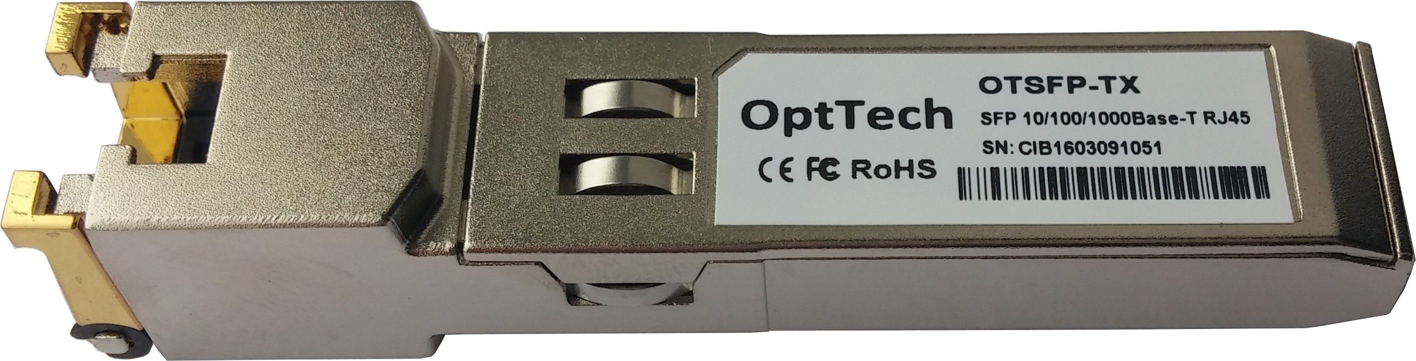 

Трансивер OptTech OTSFP-TX, Серебристый, OTSFP-TX