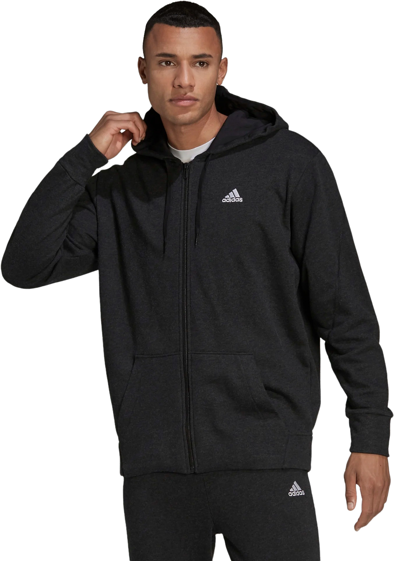 

Толстовка мужская Adidas HC2909 черная S, HC2909