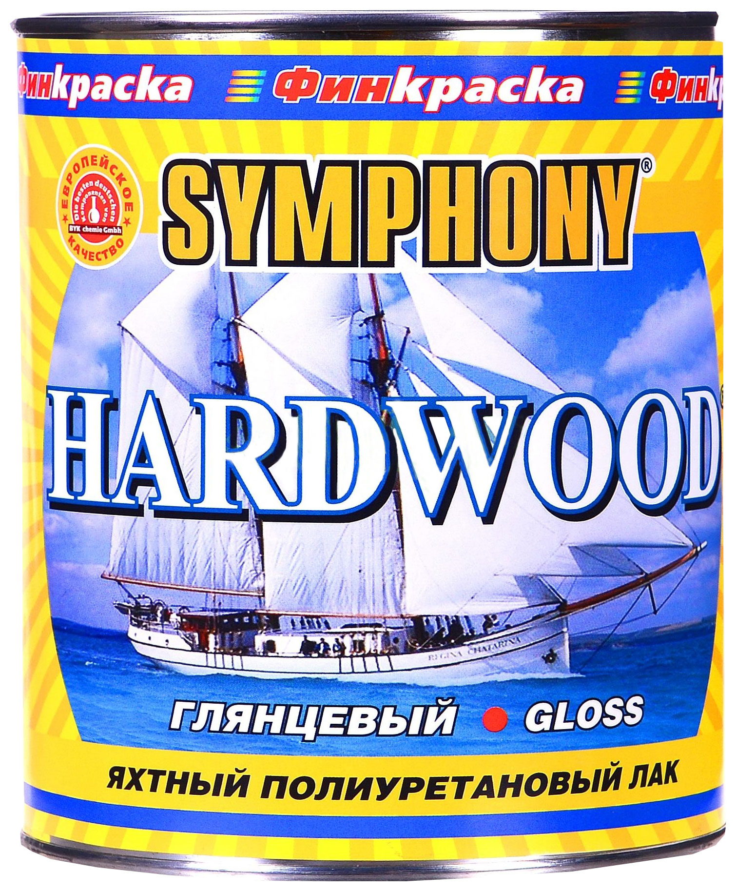 фото Лак симфония хардвуд яхтный глянцевый 1/0,9 л symphony