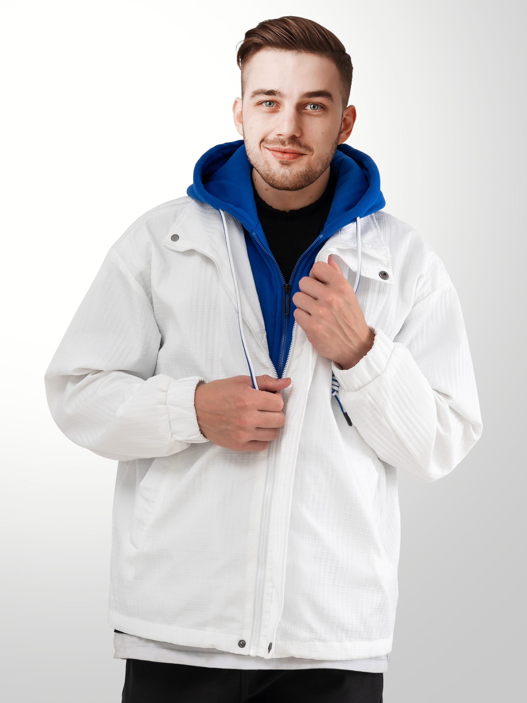 ветровка мужская DaPrivet 227789 белая 2XL 3999₽